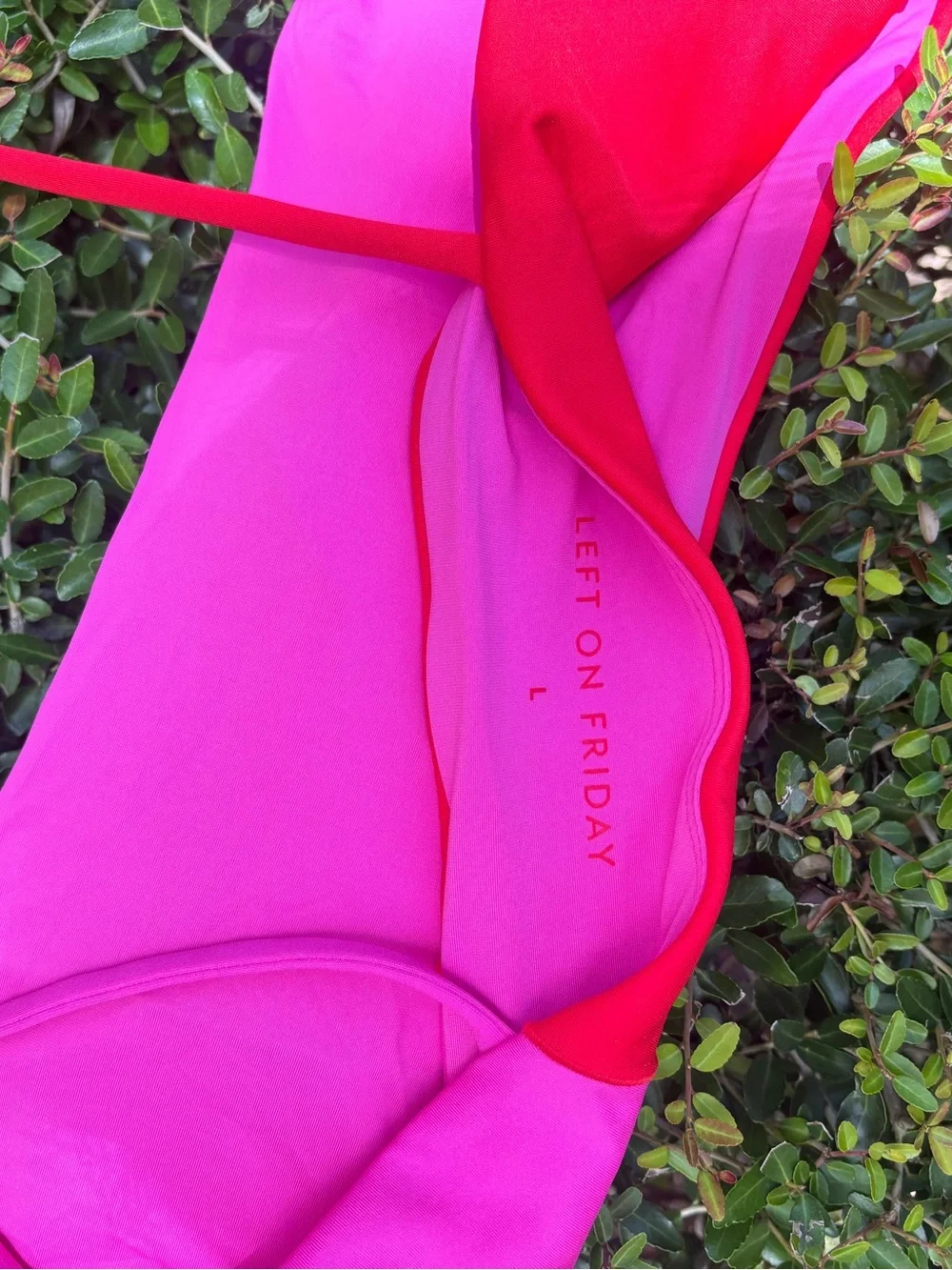 Left On Friday Colorblock Bikini Top